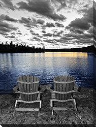 Muskoka Chairs on the Lake II